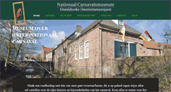 Desktop Screenshot of carnavalsmuseum.nl